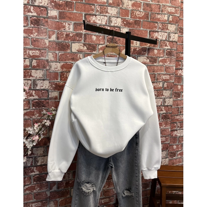 Sırt Detay Sweatshirt