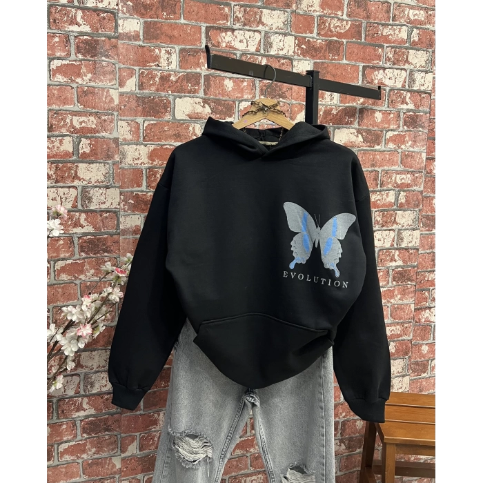 Sırt Detay Sweatshirt
