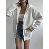 Oversize İçi Şardonlu Hırka