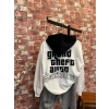 Sırt Detay Sweatshirt