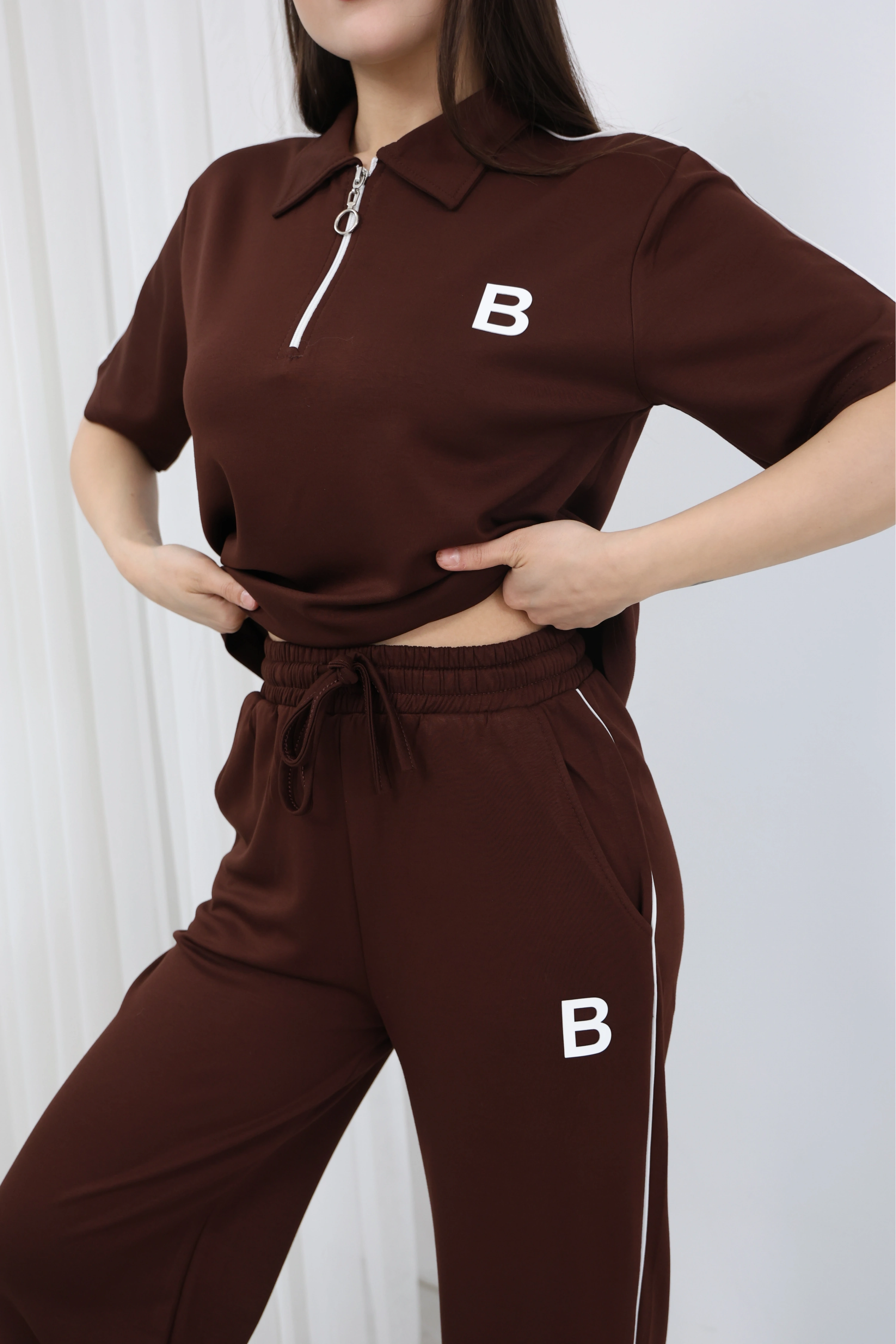 POLO YAKA MODAL TAKIM-KAHVE