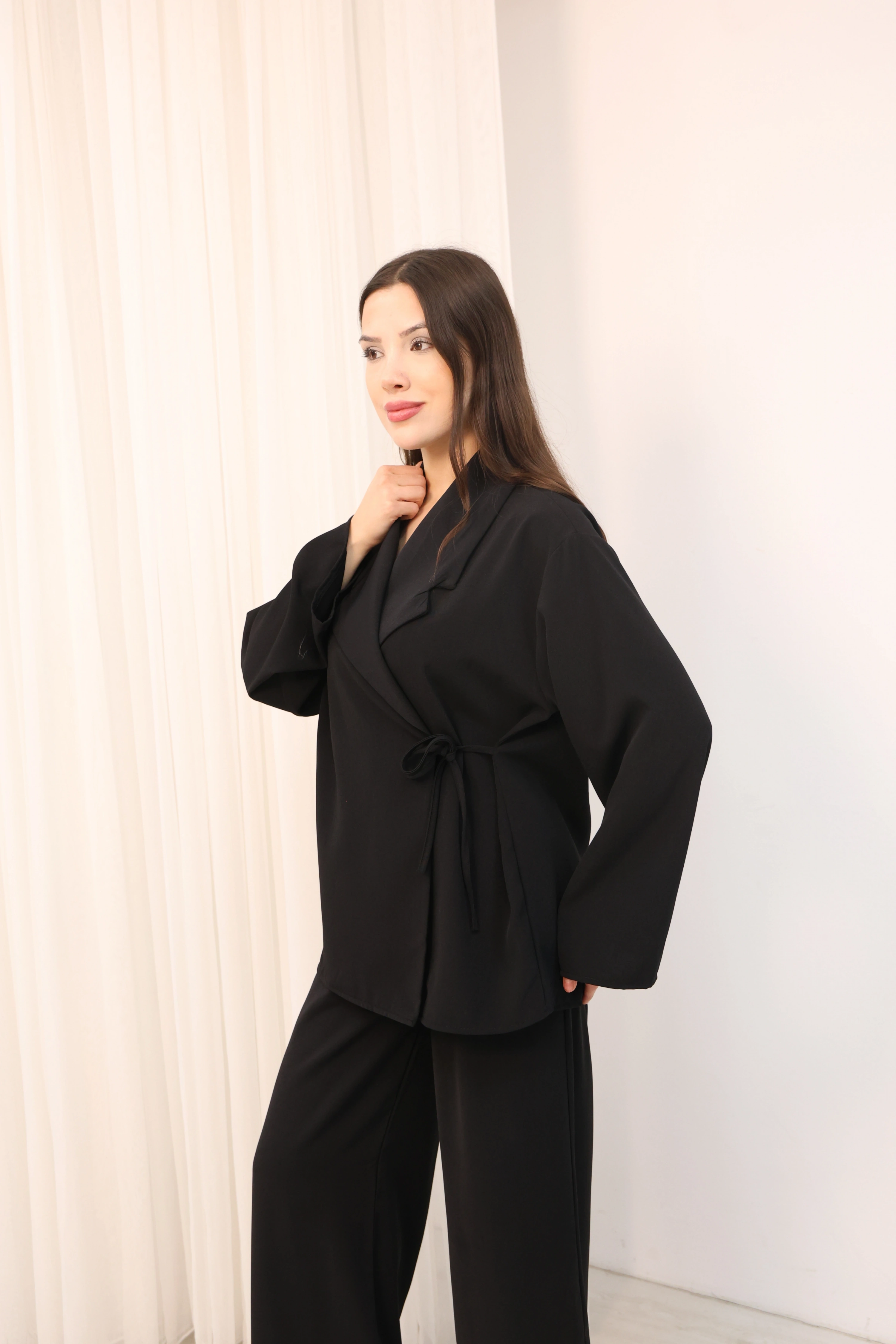 TENCEL PREMİUM TAKIM-SİYAH