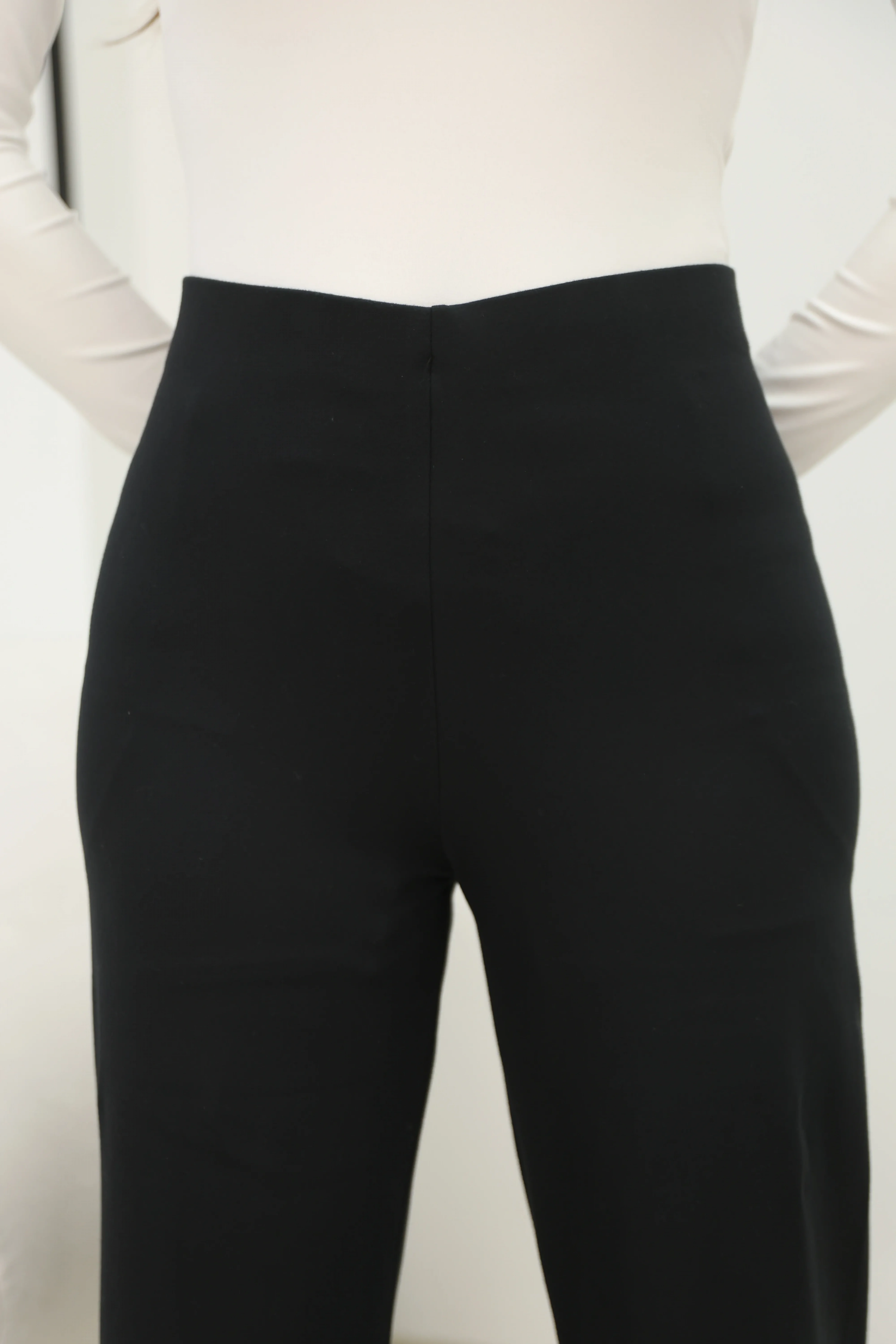 BOL PAÇA PANTOLON-SİYAH