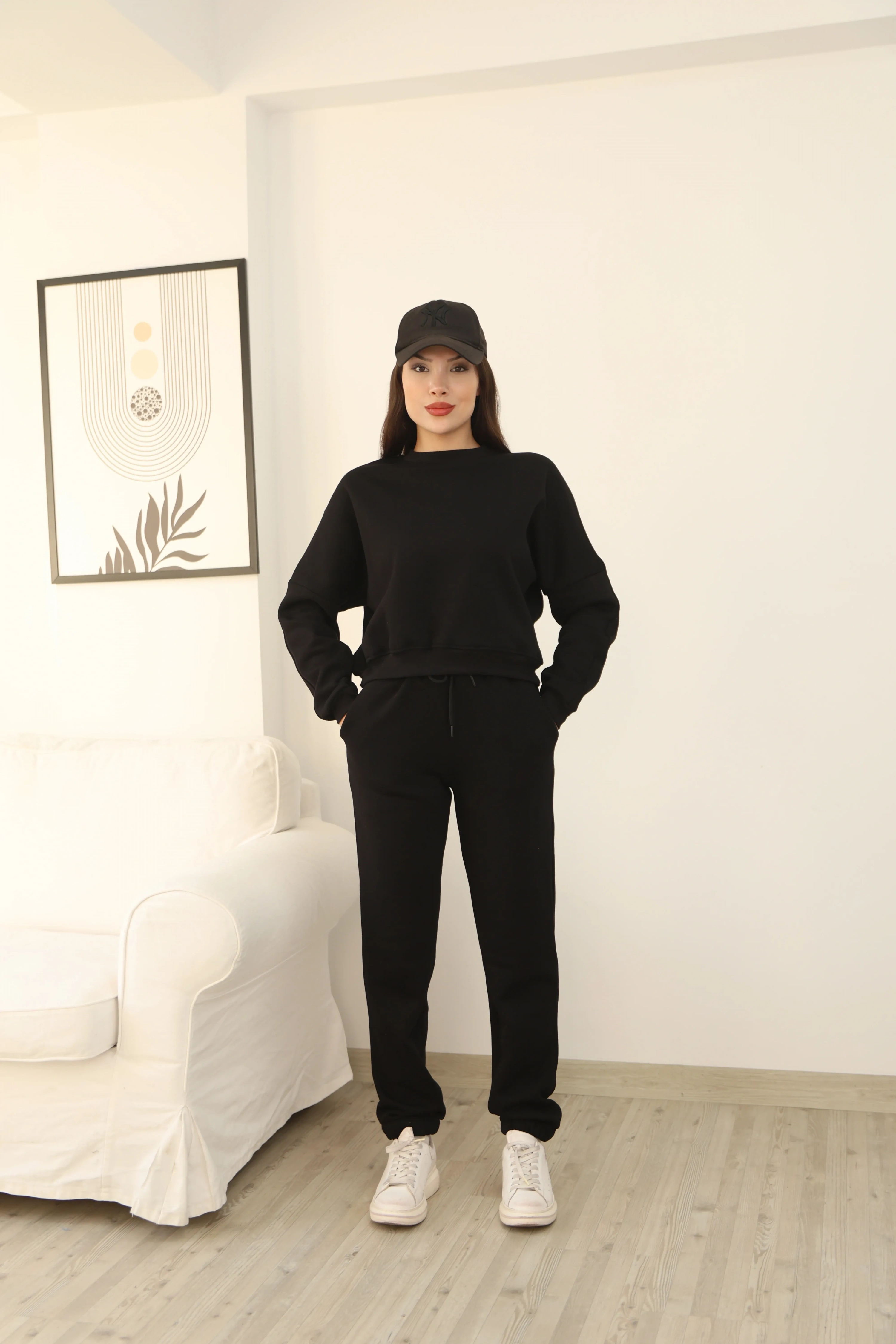 CROP ŞARDONLU TAKIM