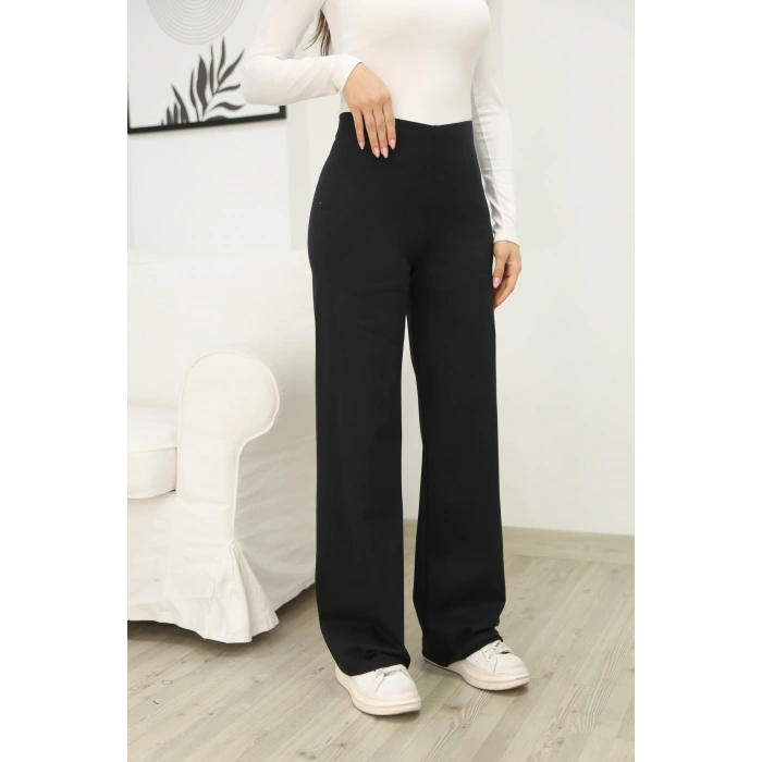 BOL PAÇA PANTOLON-SİYAH