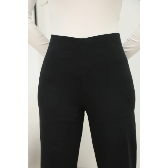 BOL PAÇA PANTOLON-SİYAH