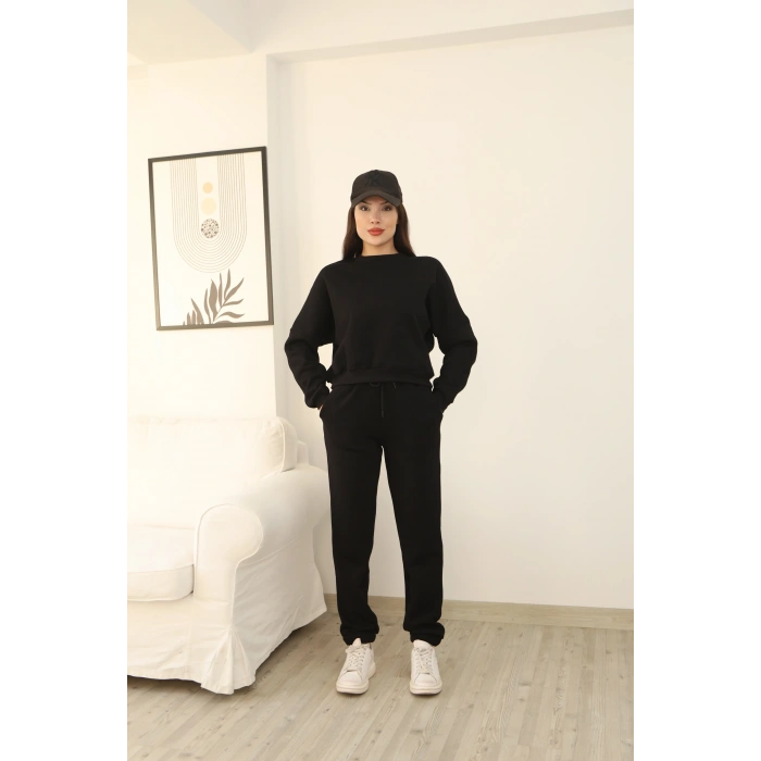 CROP ŞARDONLU TAKIM