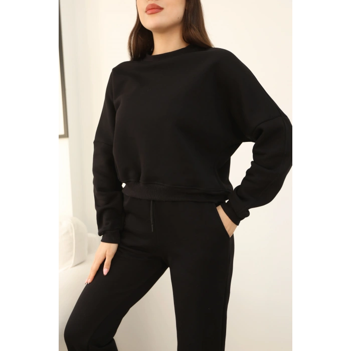 CROP ŞARDONLU TAKIM