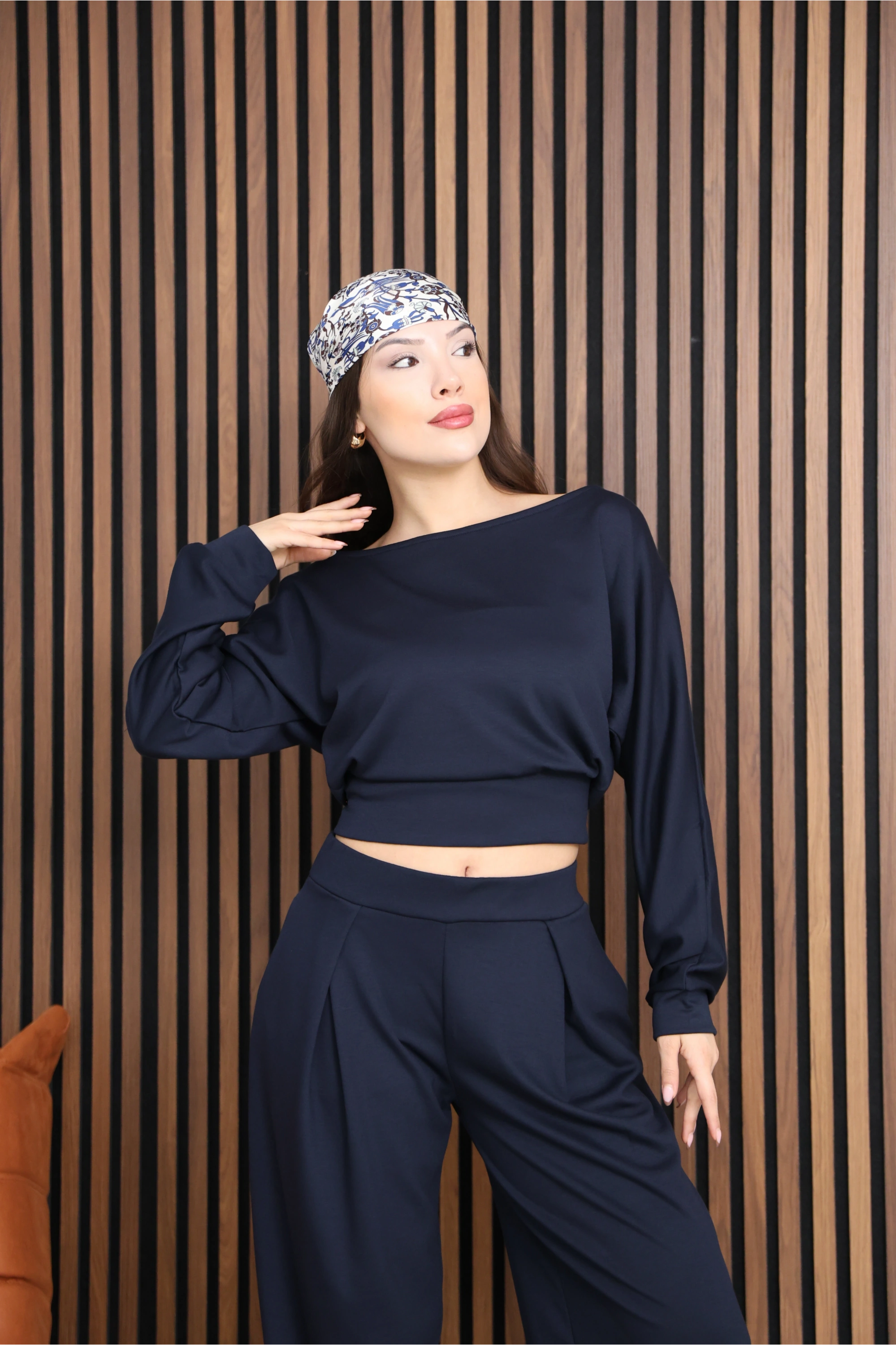 KAYIK YAKA TAKIM- LACIVERT