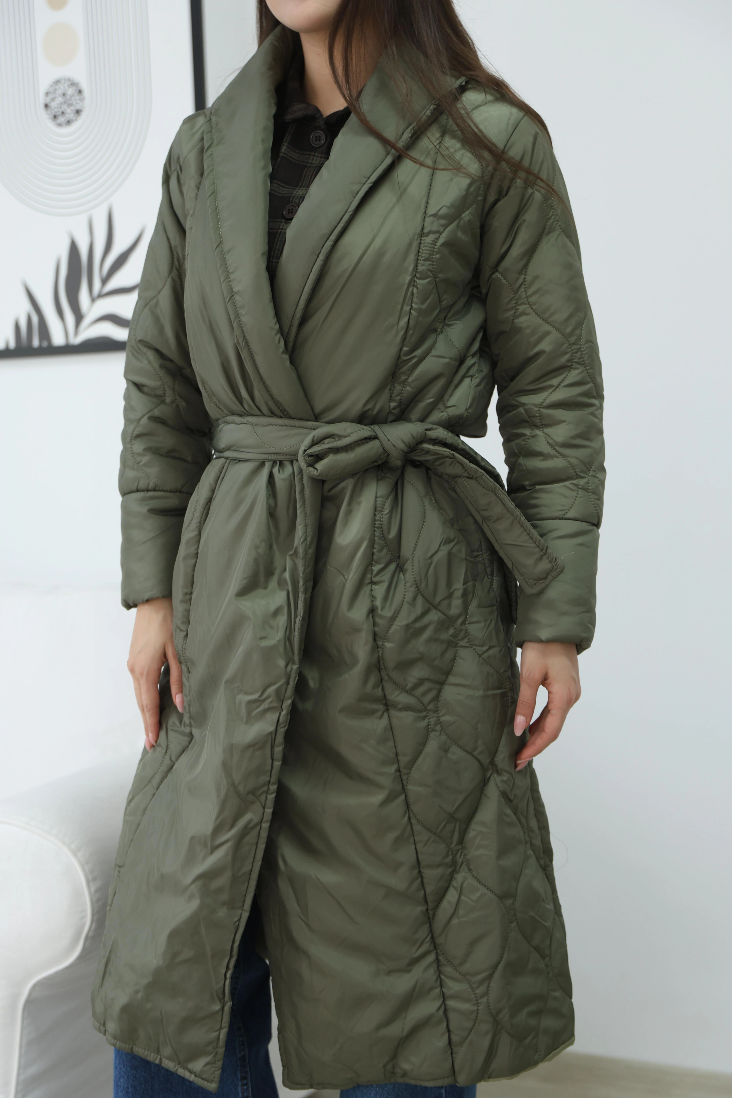 BELDEN BAGLAMALI DİZ ALTI MONT- YEŞİL