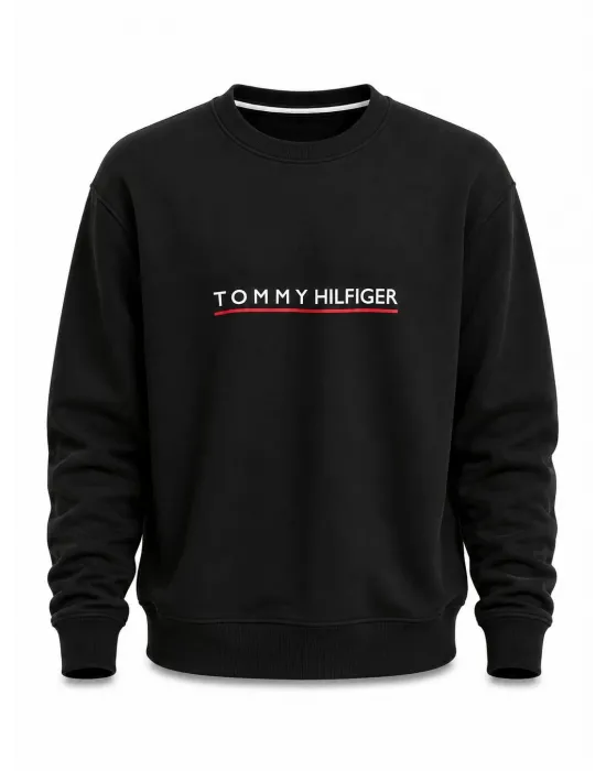 Tommy siyah  Sweatshirt