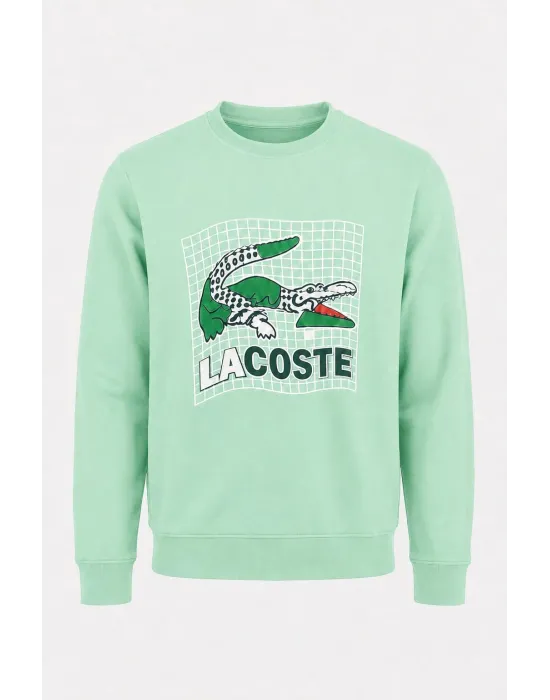 YEŞİL Lacoste Sweatshirt