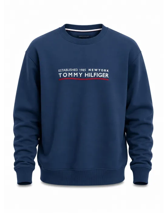 LACİVERT Tommy Sweatshirt