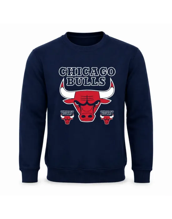 LACİVERT Chicago Bulls Sweatshirt