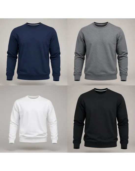 2 İplik 4 Tane Sweatshirt