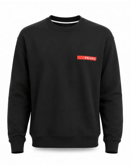 SİYAH PRADA Sweatshirt