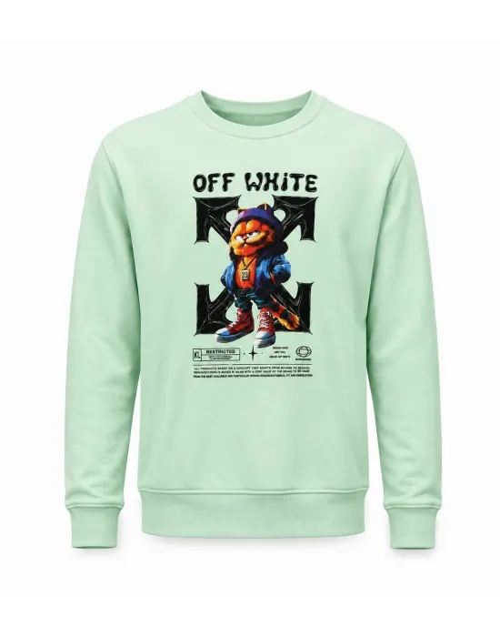 YEŞİL Off White Sweatshirt
