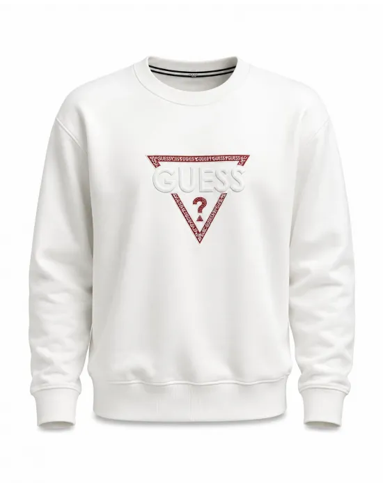 Guess kırık beyaz  Sweatshirt