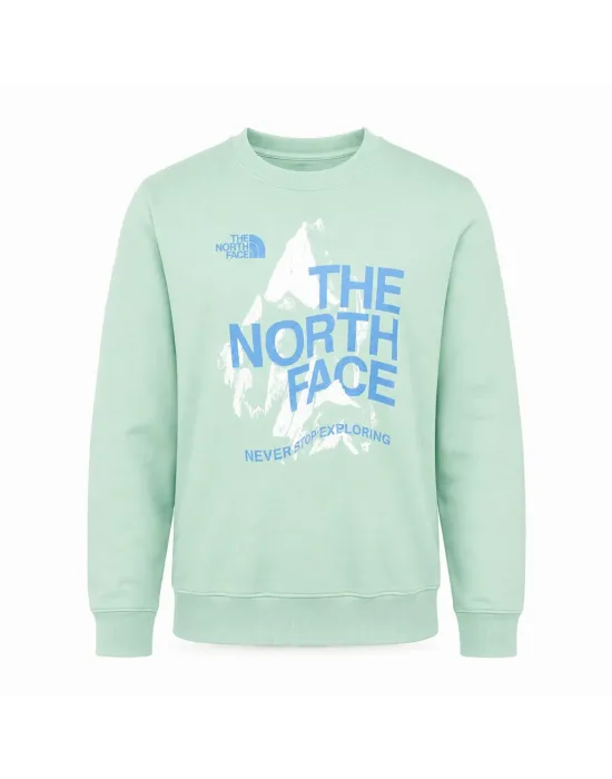 MİNT YEŞİLİ North Face Sweatshirt