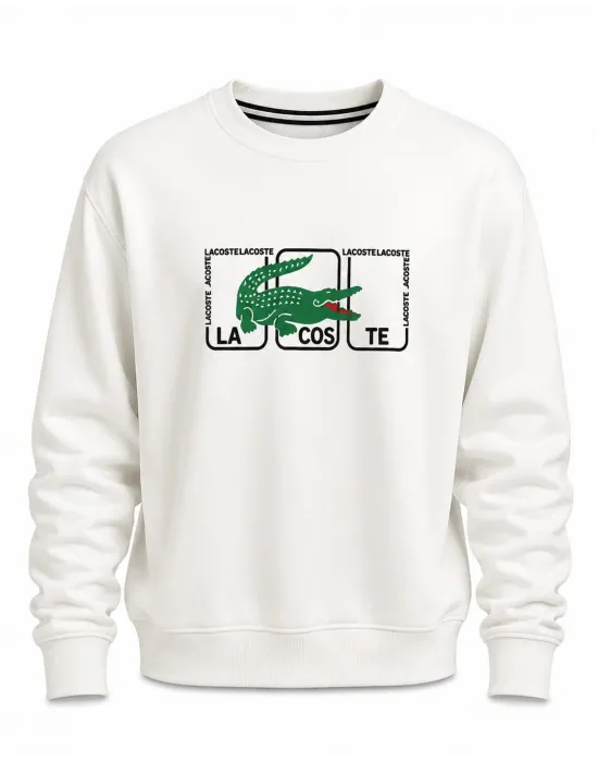 BEYAZ Lacoste Sweatshirt