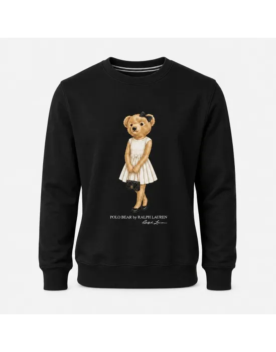 SİYAH POLO Sweatshirt