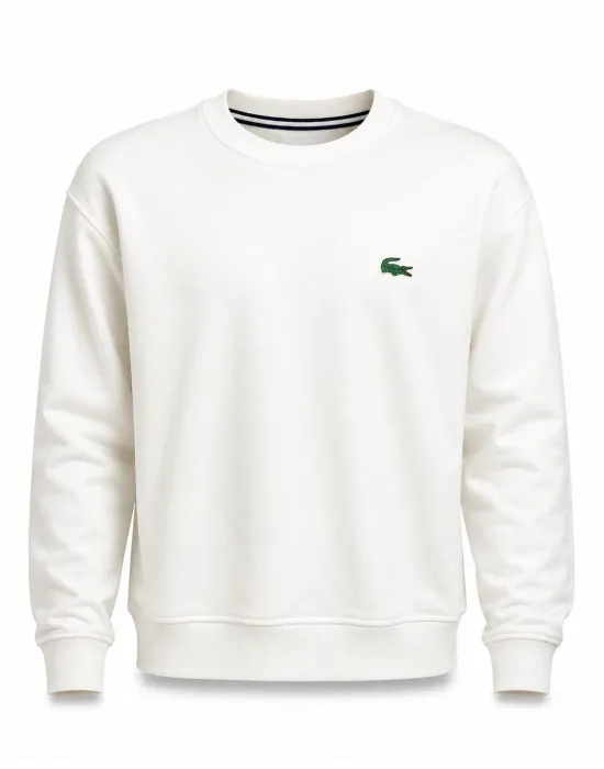 Lacoste kırık beyaz Sweatshirt