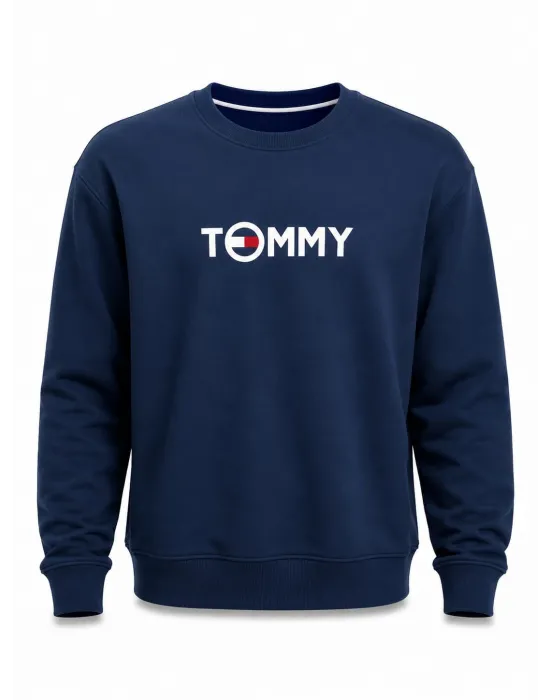 LACİVERT Tommy Sweatshirt