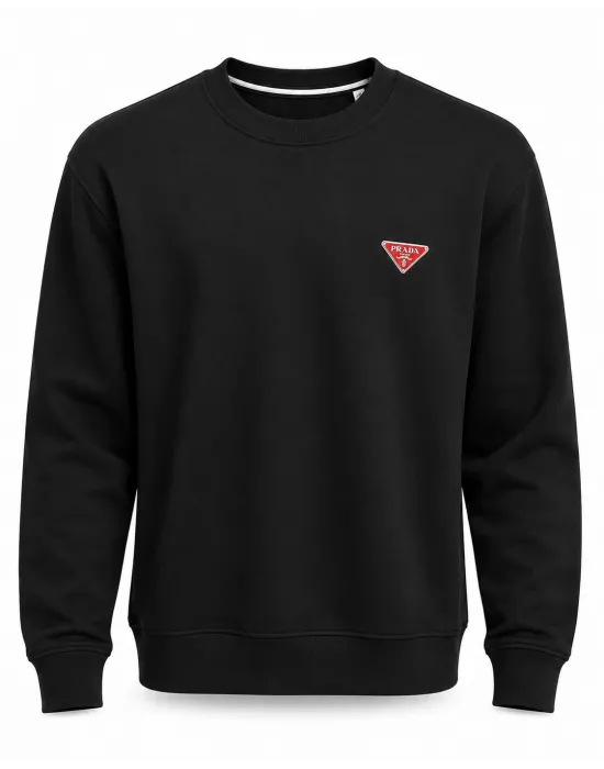 SİYAH PRADA Sweatshirt