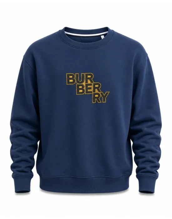 LACİVERT Burberry Sweatshirt