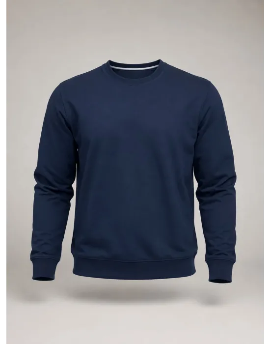 LACİVERT 2 İplik Sweatshirt