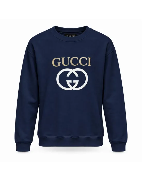 GUCCİ LACİVERT Sweatshirt