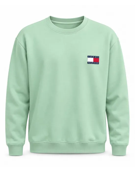 TOMMY MİNT YEŞİLİ Sweatshirt