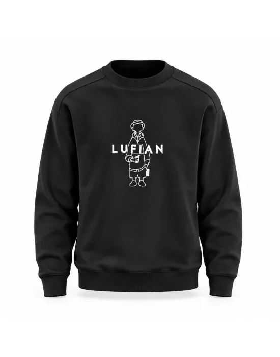 LÜFİAN SİYAH Sweatshirt