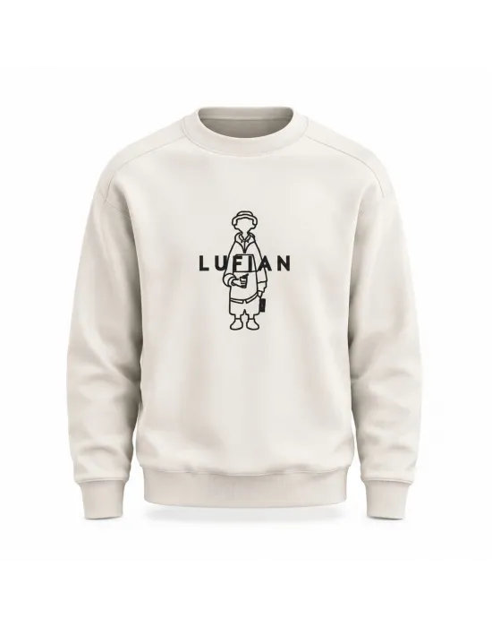 LÜFİAN KIRIK BEYAZ Sweatshirt