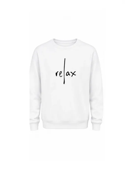 Mezatçı Dayı Relax Baskılı Uzun Kollu Sweatshirt