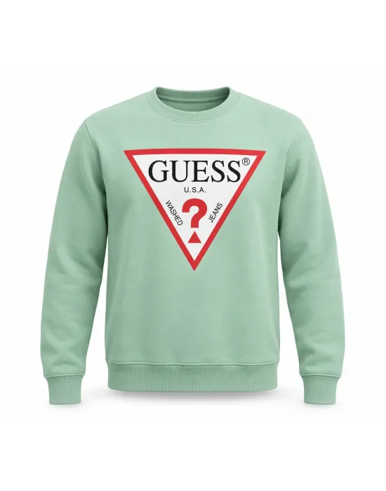 GUESS MİNT YEŞİL Sweatshirt