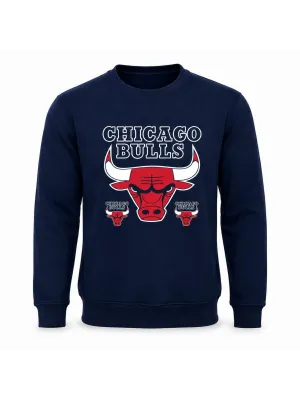 LACİVERT Chicago Bulls Sweatshirt