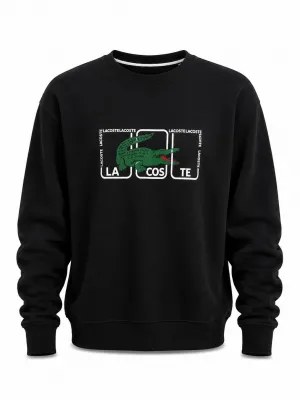 SİYAH Lacoste Sweatshirt