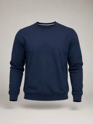 LACİVERT 2 İplik Sweatshirt