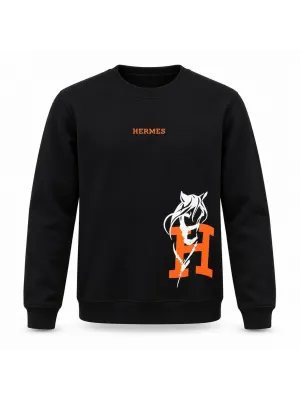 HERMES SİYAH  Sweatshirt