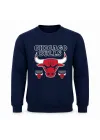 LACİVERT Chicago Bulls Sweatshirt
