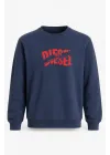 LACİVERT Diesel Sweatshirt
