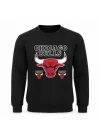 SİYAH Chicago Bulls Sweatshirt