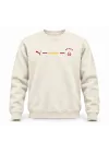 GALATASARAY KIRIK BEYAZ Sweatshirt