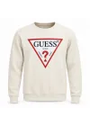 GUESS KIRIK BEYAZ Sweatshirt