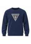 GUESS LACİVERT Sweatshirt