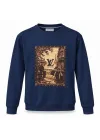 LOUIS VİTTON LACİVERT Sweatshirt