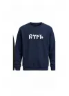 Mezatçı Dayı Göktürk Sembolü Baskılı Uzun Kollu Sweatshirt