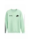 Mezatçı Dayı Göktürk Bozkurt Baskılı Uzun Kollu Sweatshirt