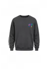 Mezatçı Dayı Hi Sembolü Baskılı Uzun Kollu Sweatshirt